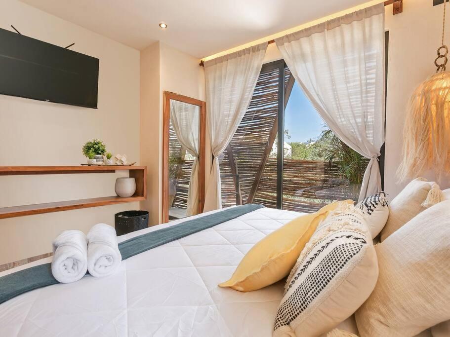 Beautiful 2 Bedroom Apartment In Tulum In Maha Tulum Eksteriør bilde