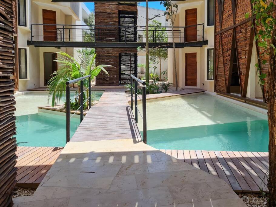 Beautiful 2 Bedroom Apartment In Tulum In Maha Tulum Eksteriør bilde